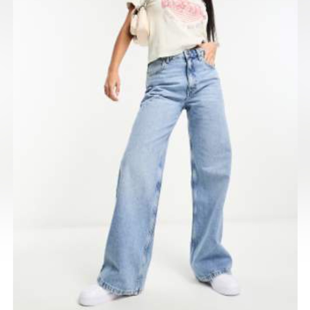 Pull & Bear Light Blue Denim Jeans - Never worn